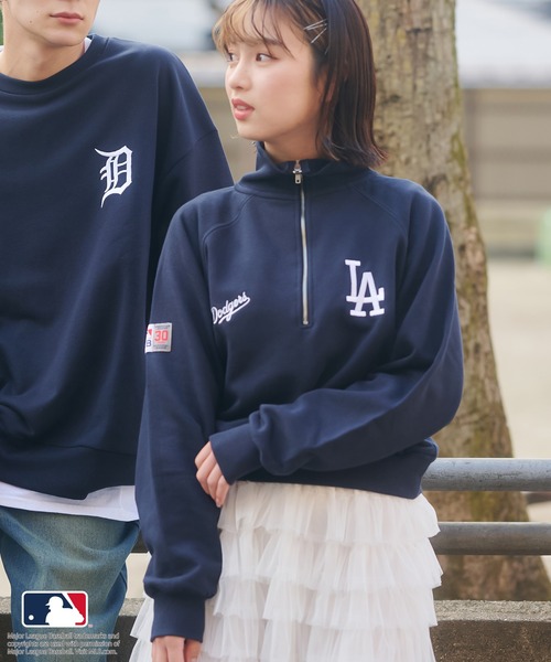 MLB スウェットカットソー ONESIZE ネイビー レディース : ZOZOTOWN