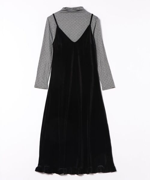 Lace Ladies（レースレディース） ワンピース 「2点セット」 ドット柄