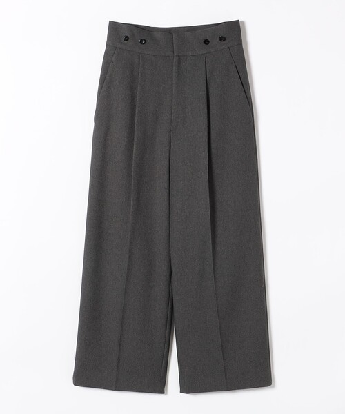 SHIPS any 「SHIPS any」 スラックス 38 チャコールグレー レディース