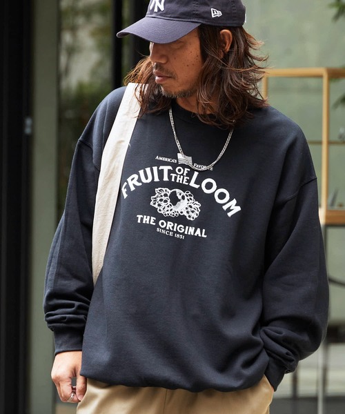 その他ブランド / 1989/スウェット/L/コットン/BLK/プリント FRUIT OF THE LOOM（フルーツオブザルーム） トレーナー スウェット