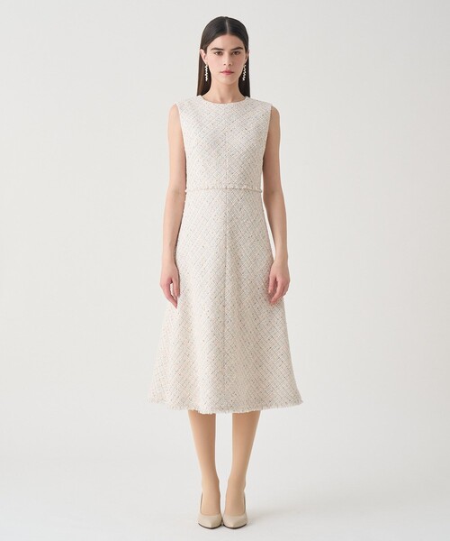 ANAYI（アナイ） ワンピース 「Eternal Line 2026」ミックスツイード