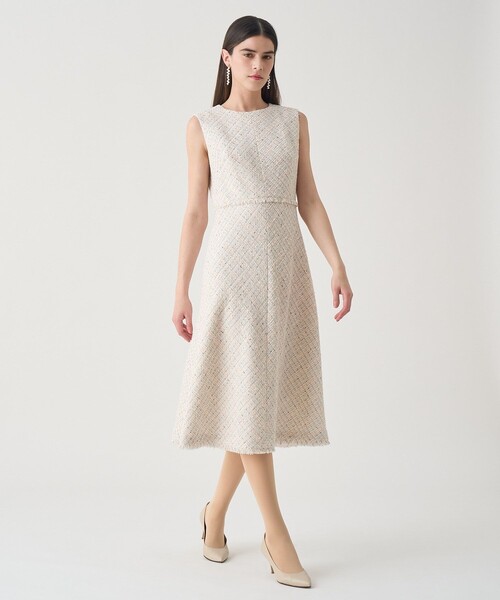 ANAYI（アナイ） ワンピース 「Eternal Line 2026」ミックスツイード