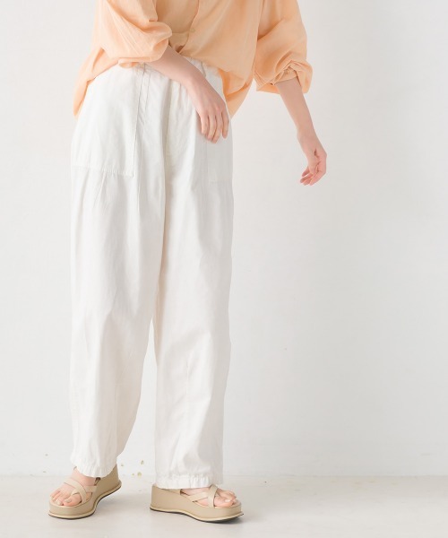 「OMNES」 カーゴパンツ LARGE ブルー レディース_画像5