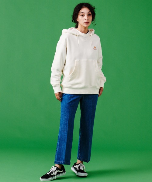「KELTY」 プルオーバーパーカー X-LARGE ブラック レディース_画像9