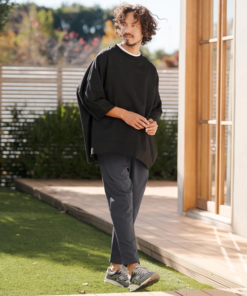 CAMBIO（カンビオ） パンツ mp14436- Stretch Nylon Tapered Easy