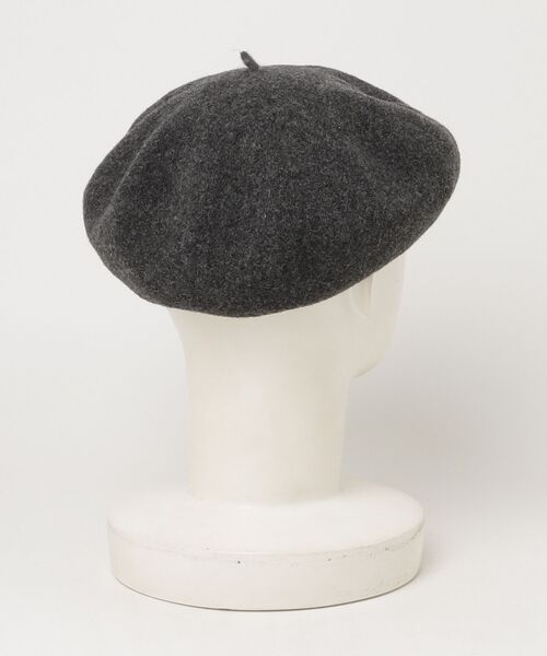 「OVERRIDE」 ベレー帽 ONE SIZE グレー レディース_画像2