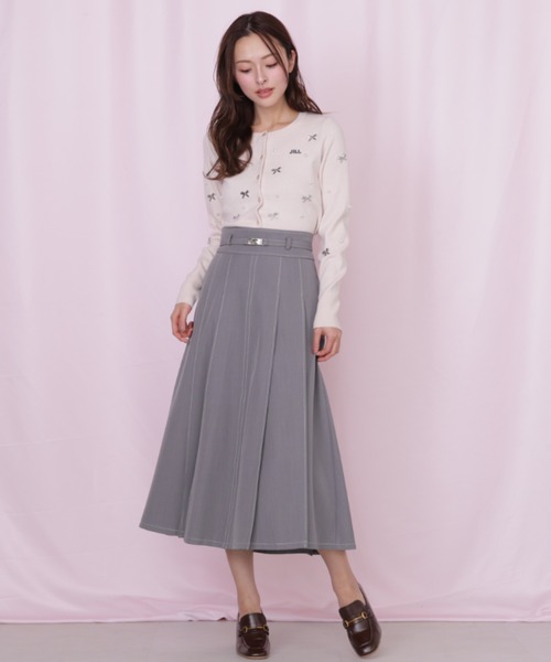 JILL STUART シルク100%セットアップ JILL by JILL STUART（ジルバイジルスチュアート） スカート
