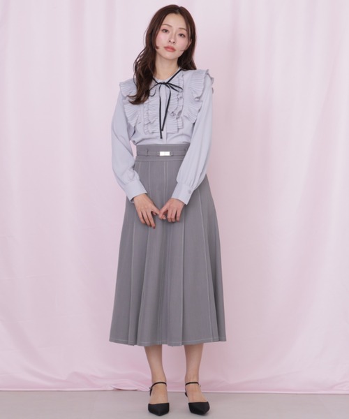 ジルスチュアート JILLSTUART ダリアニット&amp;ダリアスカートセット JILLSTUART】人気商品をスタイリングでご提案♪｜集英社公式通販サイト