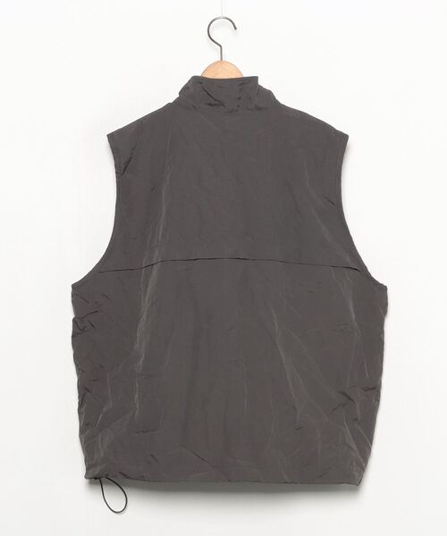 「MUHET」 ベスト X-LARGE チャコールグレー レディース_画像2