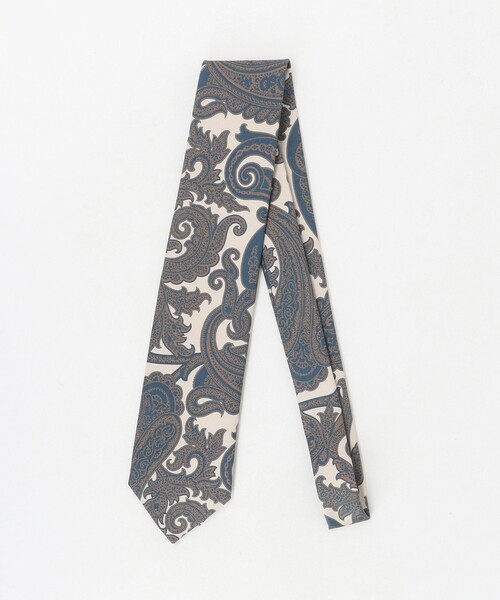 FRANCO BASSI（フランコバッシ） ネクタイ ペイズリー プリント