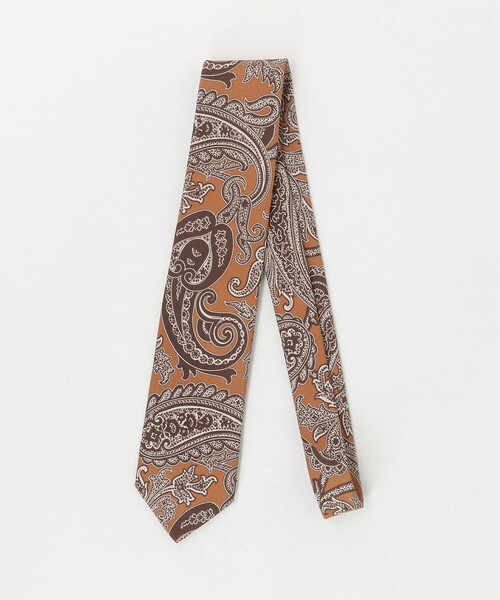 FRANCO BASSI（フランコバッシ） ネクタイ ペイズリー プリント