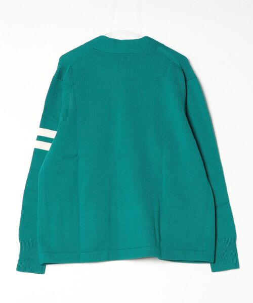 カーディガン PRESTIGE APPAREL FLAG KNIT CARDIGAN メンズ レディースの画像