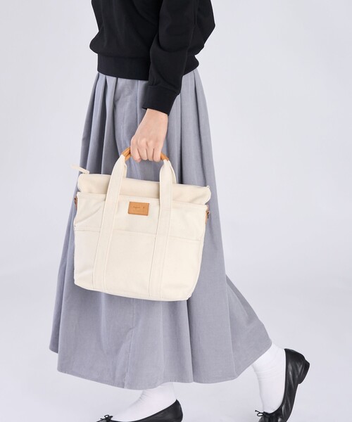agnes b.（アニエスベー） トートバッグ コットン 2way スモール