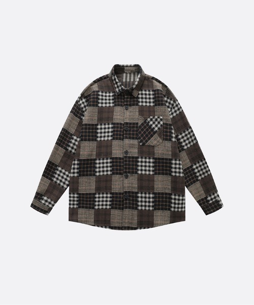 Yume様確認用 U：UME（ユーム） シャツ Retro Mix Check Shirt メンズ : ZOZOTOWN