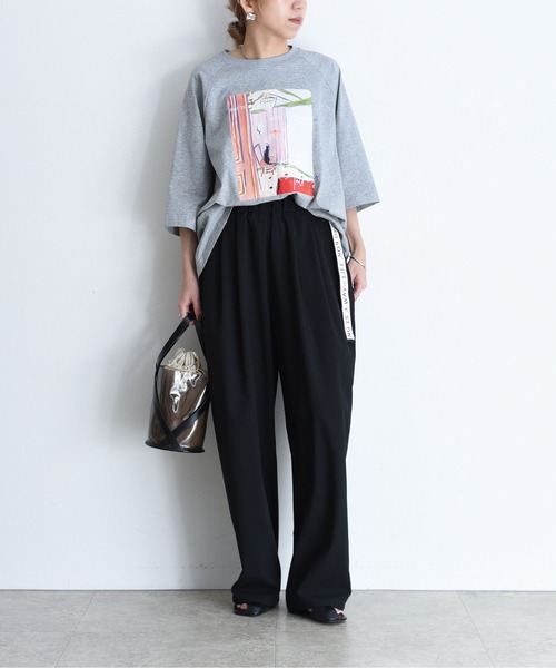 Eimee Law（エイミーロウ） tシャツ アートプリント ラグランTシャツ