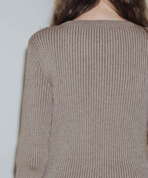 「Mili affinity」 ニットワンピース FREE ベージュ レディース_画像8