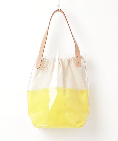 「TEMBEA」 ワンポイントトートバッグ - イエロー レディース_画像2