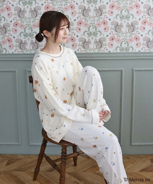 Miffy（ミッフィー） パジャマ ルームウェア ミッフィーワッフルルーム