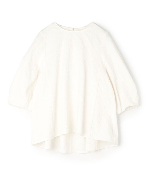 「UNFILO」 半袖ブラウス SMALL ホワイト レディース_画像9