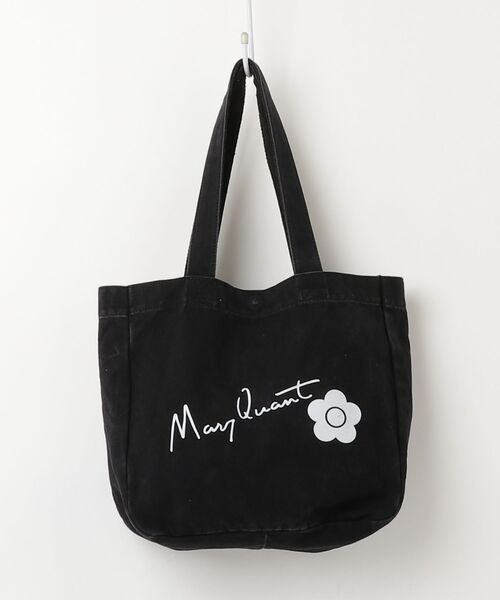 ✨未使用品✨MARY QUANT トートショルダーバッグ　ブラック×ホワイト MARY QUANT（マリークヮント） トートバッグ - ブラック レディース