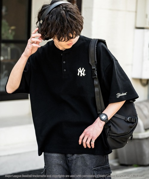 MLB tシャツ メジャーリーグベースボール オーバーサイズヘンリー