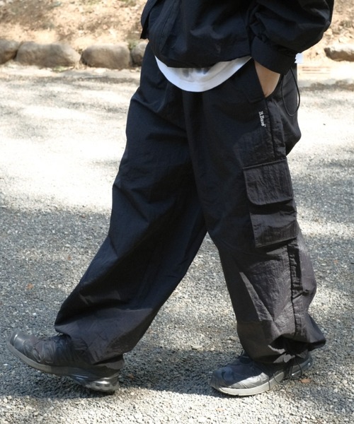 「BROKEN BASE」 カーゴパンツ MEDIUM ネイビー メンズ_画像9