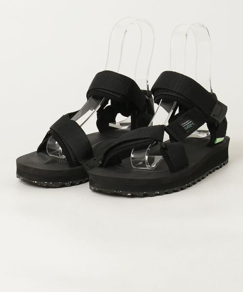 美品！ SUICOKE スポーツサンダル ブラック suicoke（スイコック） サンダル 5.5 ブラック メンズ : ZOZOTOWN