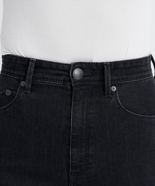 YANUK（ヤヌーク） デニムパンツ 22inch ブラック レディース