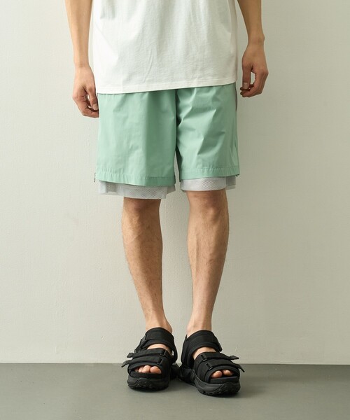 パンツ 「is-ness/イズネス」Technical Ventilation Shorts メンズの画像