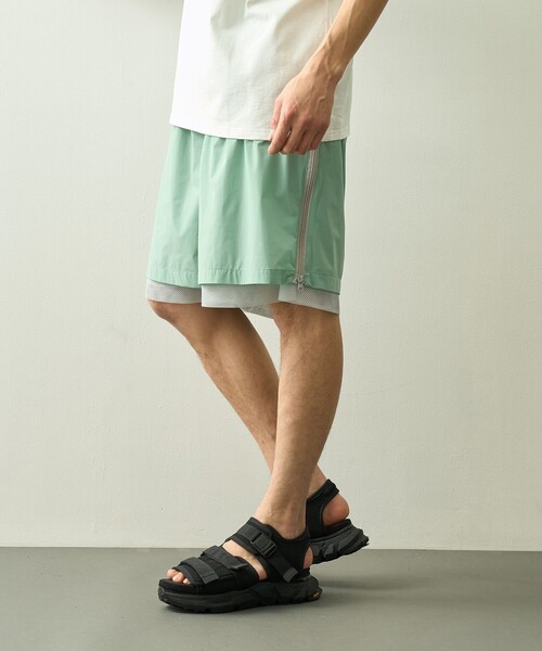 パンツ 「is-ness/イズネス」Technical Ventilation Shorts メンズの画像