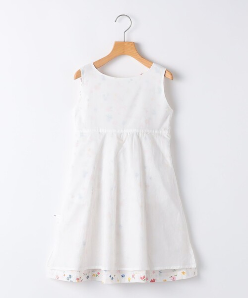ワンピース SHIPS KIDS:140〜150cm / ノースリーブ フラワー プリント ワンピース キッズ 子供服 女の子の画像