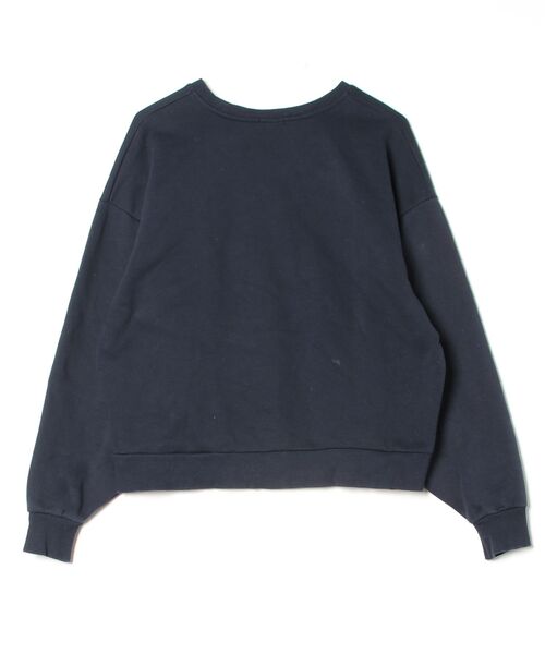 「stradivarius」 スウェットカットソー S ネイビー レディース_画像2