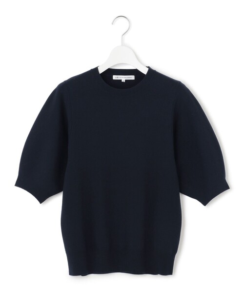 23区（ニジュウサンク） 半袖ニット 38 ネイビー レディース