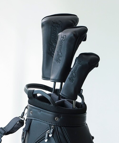 BEAMS GOLF（ビームス ゴルフ） ゴルフ スクリプトロゴ ヘッドカバー