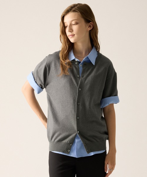 CLEL（クレイル） tシャツ 「CLEL」Giza Cotton Short Sleeve Crew