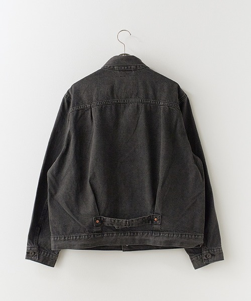 Levi's（リーバイス） 革ジャン ライダース TYPE I TRUCKER デニム