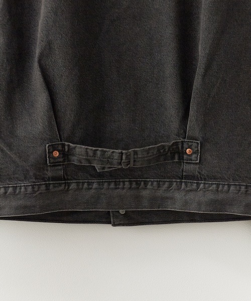 Levi's（リーバイス） 革ジャン ライダース TYPE I TRUCKER デニム