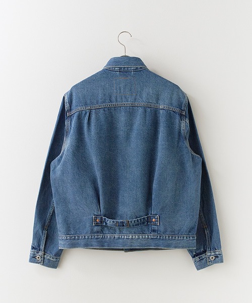 Levi's（リーバイス） 革ジャン ライダース TYPE I TRUCKER デニム