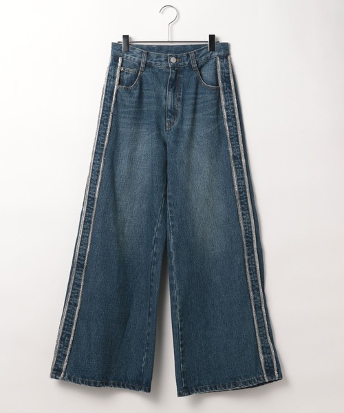 「PAGEBOY」 デニムパンツ MEDIUM ブルー レディース_画像9