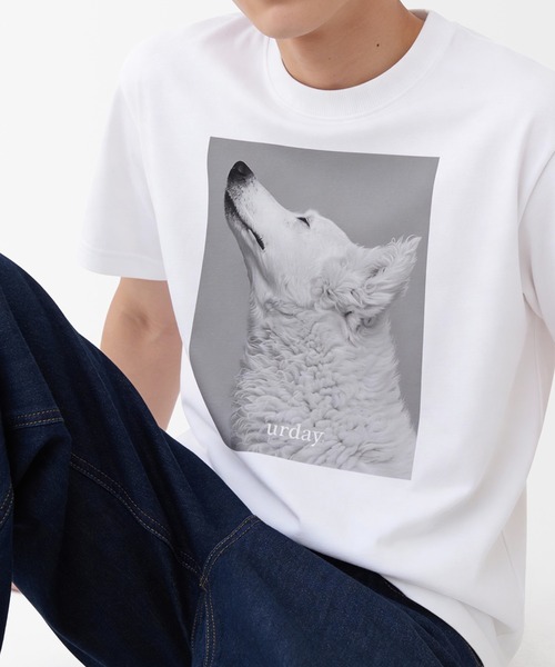「MAMIAN」 「United Athle」半袖Tシャツ L ホワイト レディース_画像8
