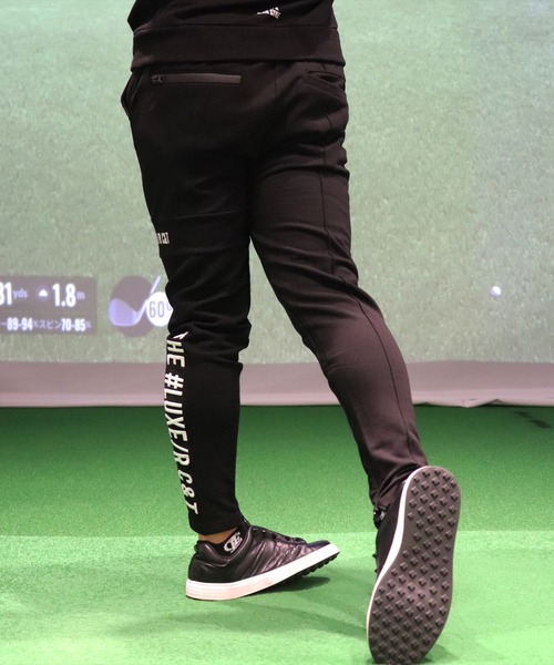 「LUXE/R GOLF」 チノパンツ X-LARGE ブラック メンズ_画像5