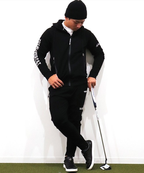 「LUXE/R GOLF」 チノパンツ X-LARGE ブラック メンズ_画像7