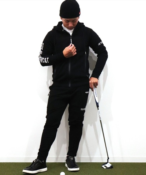 「LUXE/R GOLF」 チノパンツ X-LARGE ブラック メンズ_画像8