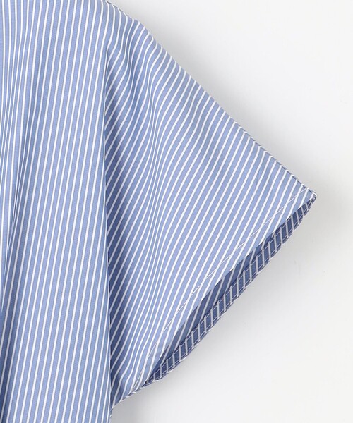 「Feroux」 シャツワンピース SMALL ブルー レディース_画像7