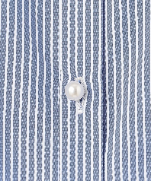 「Feroux」 シャツワンピース SMALL ブルー レディース_画像9