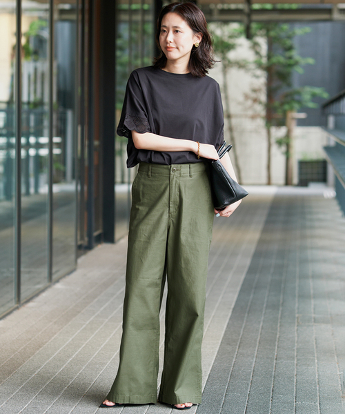 SLOBE IENA（スローブイエナ） ワイドパンツ カーゴパンツ 「4サイズ