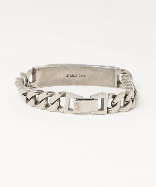 アクセサリー LAD MUSICIAN I.D BRACELET LAD MUSICIAN（ラッドミュージシャン） ブレスレット - シルバー