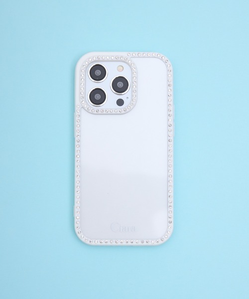 Ciara スマホケース B3 : ciara LOGO iPhoneケース ラインストーン