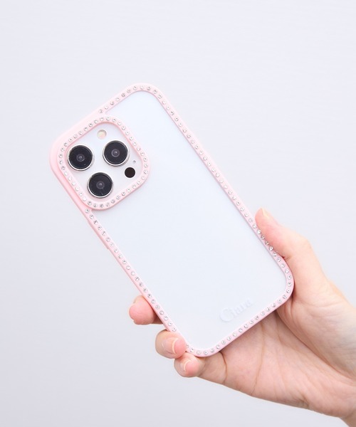Ciara スマホケース B3 : ciara LOGO iPhoneケース ラインストーン