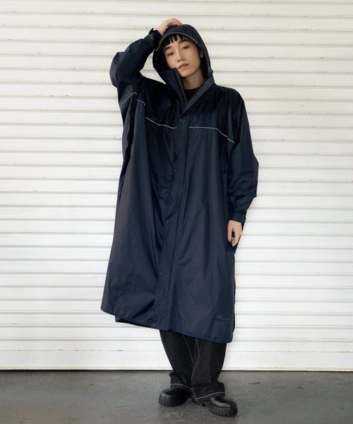 Wpc. レインコート カッパ レインバイシクルスリーブポンチョ